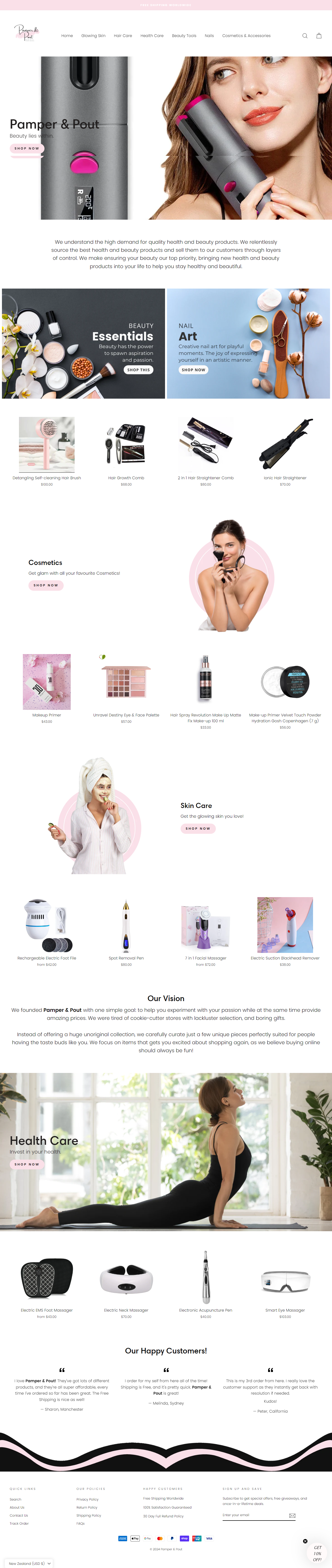 Shopify website Design with premium theme